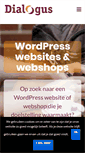 Mobile Screenshot of dialogus.nl